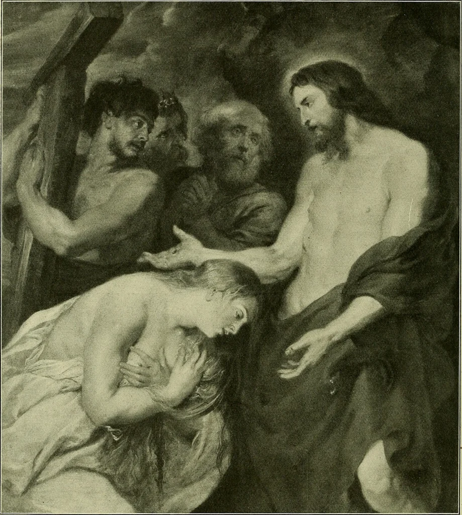 An illustration from Meisterwerke der Älteren Pinakothek in München ..., 1922, leaf 141