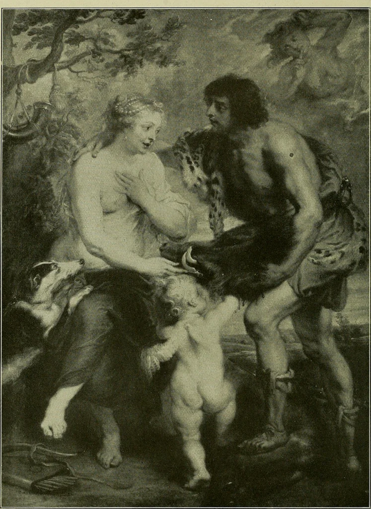 An illustration from Meisterwerke der Älteren Pinakothek in München ..., 1922, leaf 155