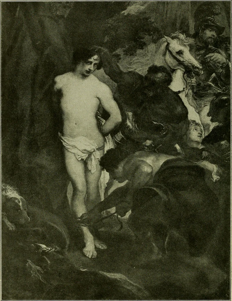 An illustration from Meisterwerke der Älteren Pinakothek in München ..., 1922, leaf 165