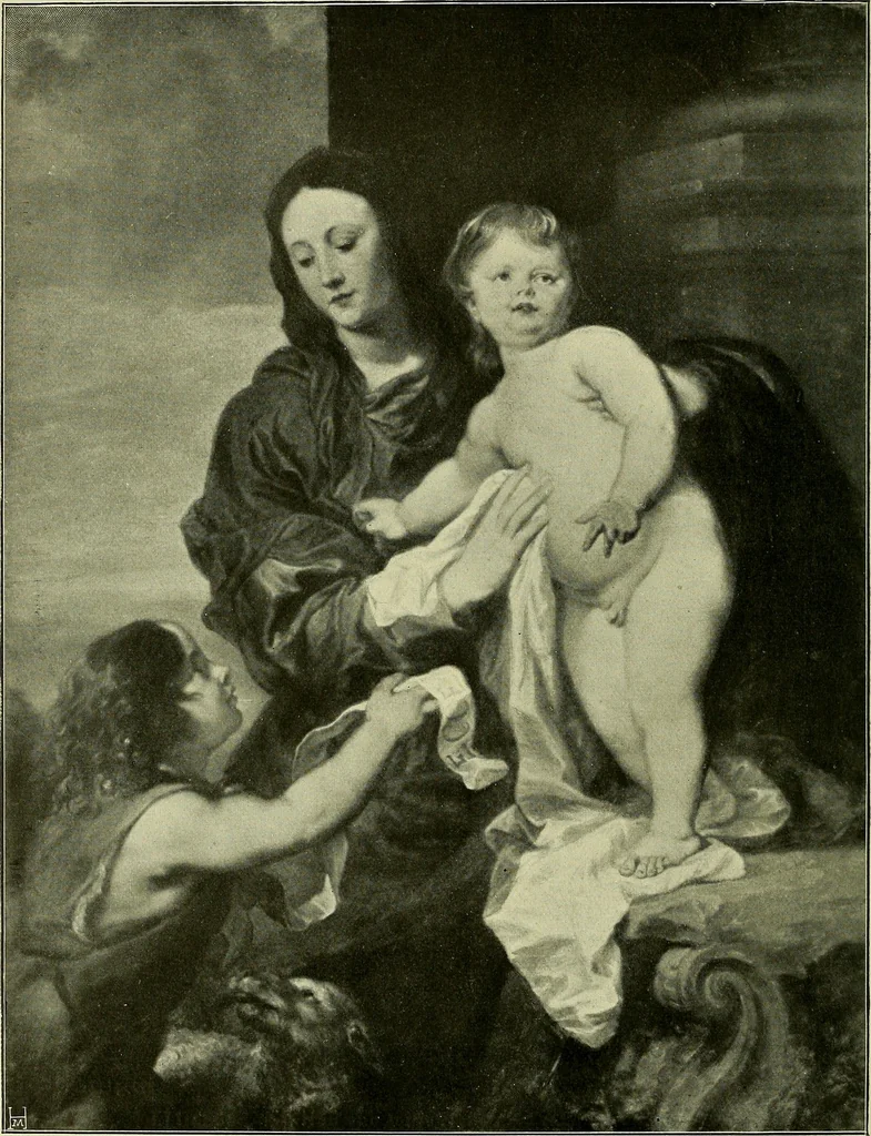 An illustration from Meisterwerke der Älteren Pinakothek in München ..., 1922, leaf 167