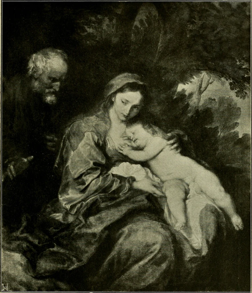 An illustration from Meisterwerke der Älteren Pinakothek in München ..., 1922, leaf 168