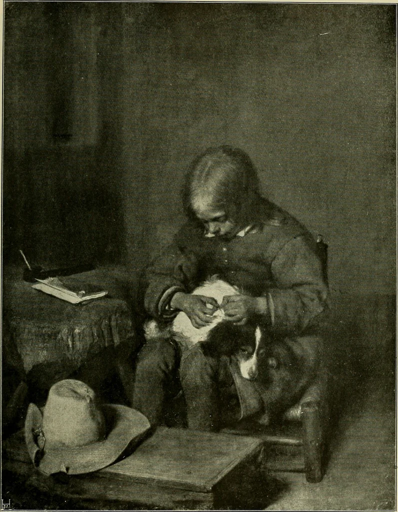 An illustration from Meisterwerke der Älteren Pinakothek in München ..., 1922, leaf 226