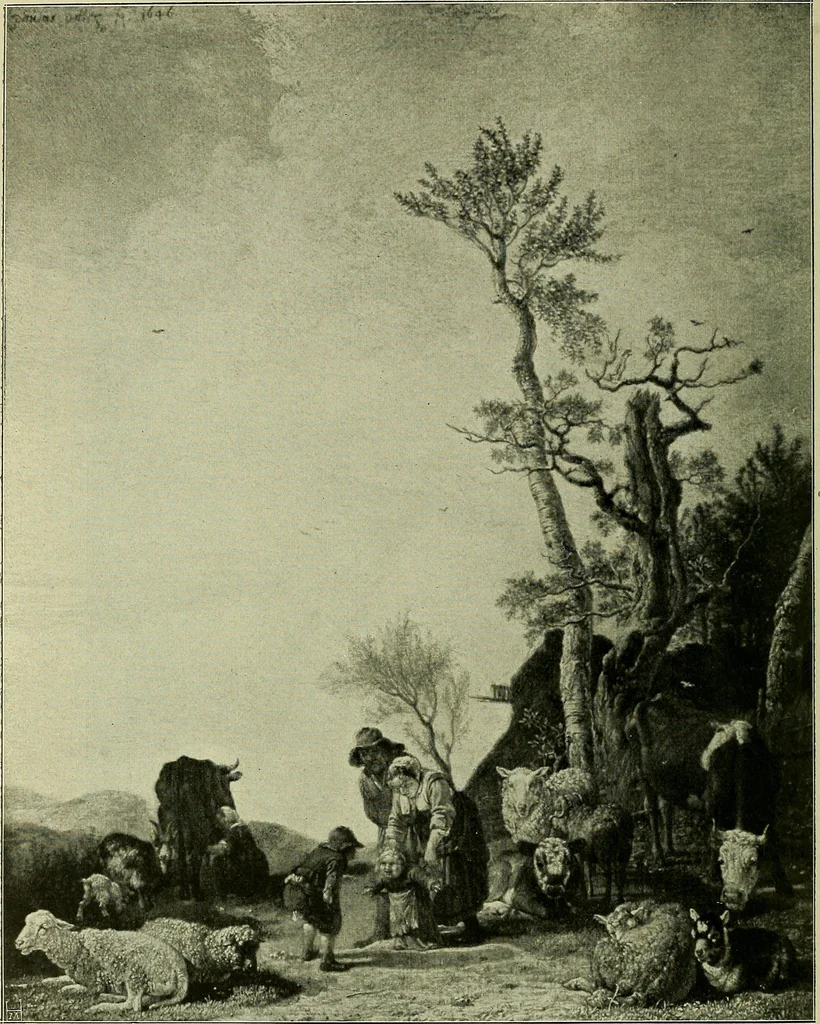 An illustration from Meisterwerke der Älteren Pinakothek in München ..., 1922, leaf 247