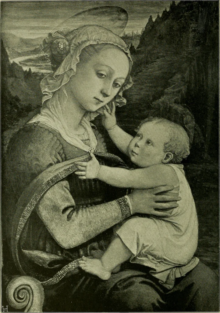 An illustration from Meisterwerke der Älteren Pinakothek in München ..., 1922, leaf 263