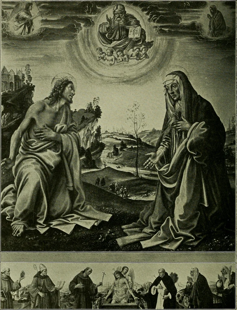 An illustration from Meisterwerke der Älteren Pinakothek in München ..., 1922, leaf 265