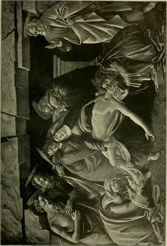 An illustration from Meisterwerke der Älteren Pinakothek in München ..., 1922, leaf 266