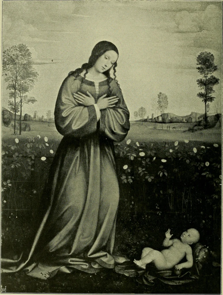 An illustration from Meisterwerke der Älteren Pinakothek in München ..., 1922, leaf 271