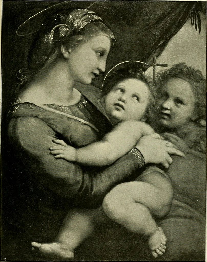 An illustration from Meisterwerke der Älteren Pinakothek in München ..., 1922, leaf 274