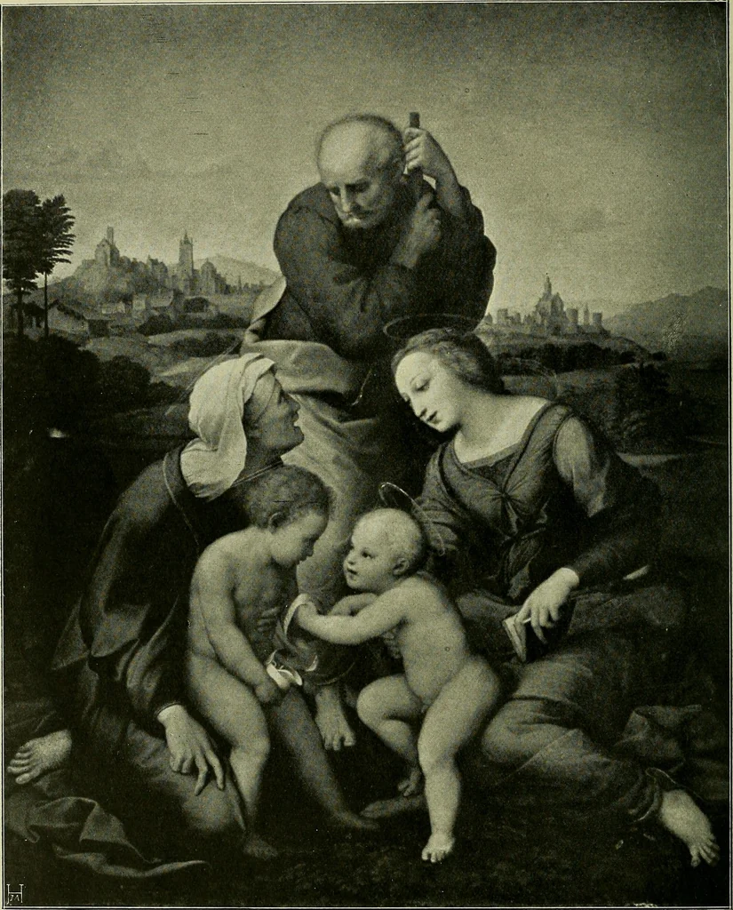 An illustration from Meisterwerke der Älteren Pinakothek in München ..., 1922, leaf 275