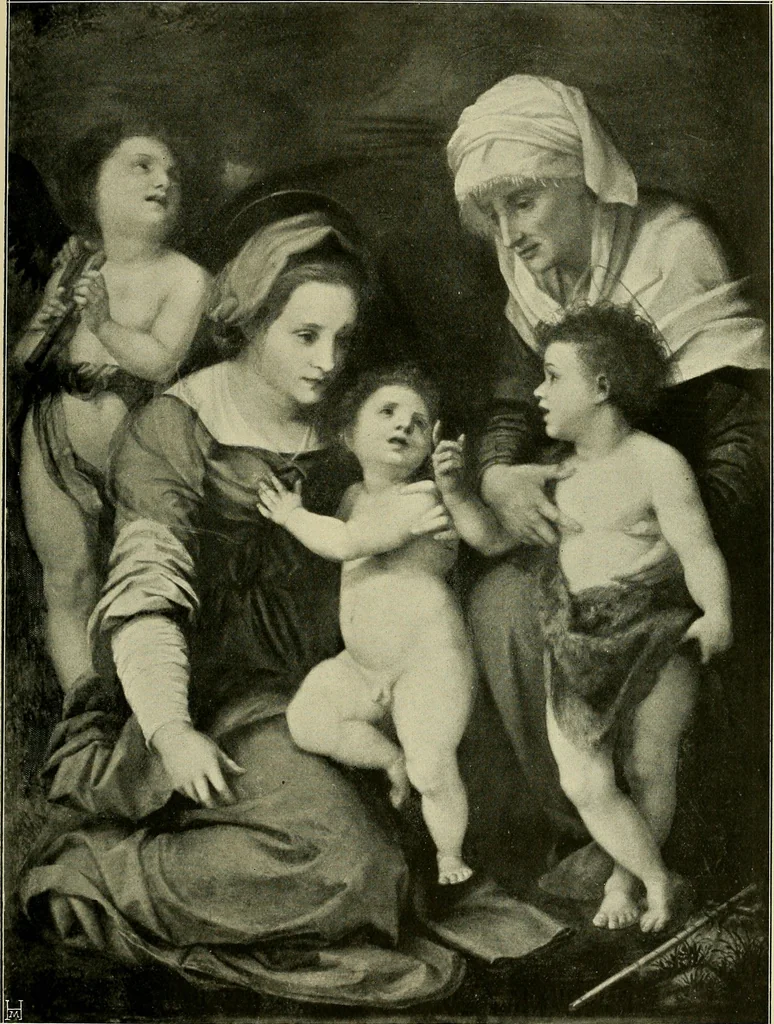 An illustration from Meisterwerke der Älteren Pinakothek in München ..., 1922, leaf 276