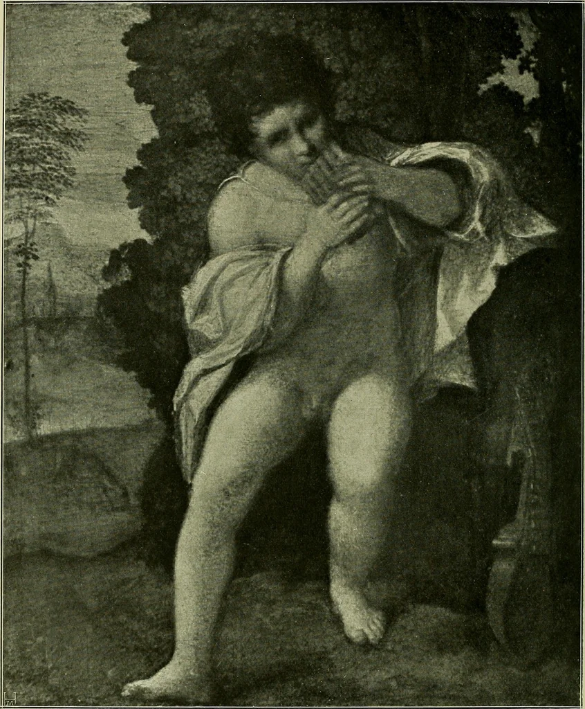 An illustration from Meisterwerke der Älteren Pinakothek in München ..., 1922, leaf 281