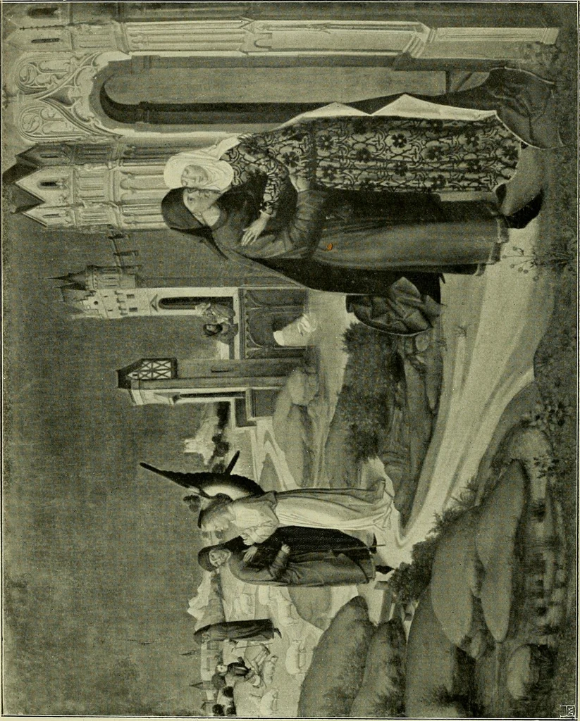 An illustration from Meisterwerke der Älteren Pinakothek in München ..., 1922, leaf 29
