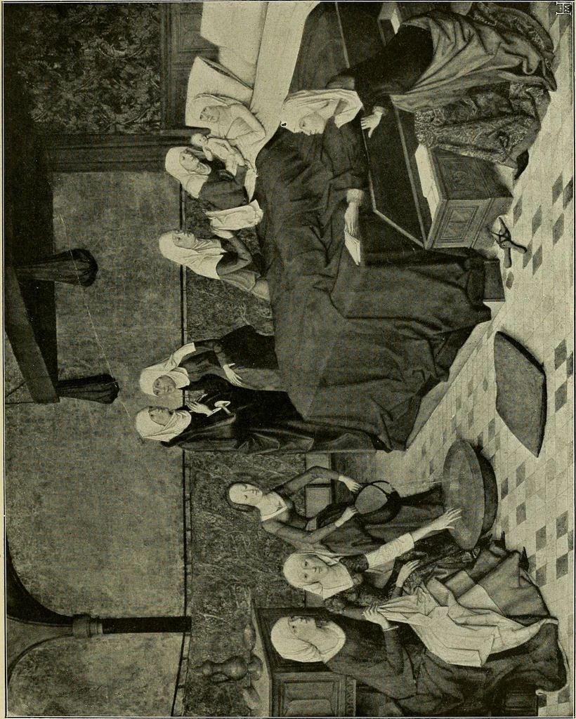 An illustration from Meisterwerke der Älteren Pinakothek in München ..., 1922, leaf 30