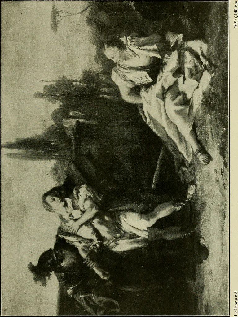 An illustration from Meisterwerke der Älteren Pinakothek in München ..., 1922, leaf 302