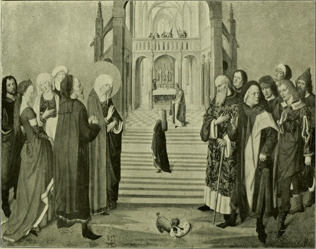 An illustration from Meisterwerke der Älteren Pinakothek in München ..., 1922, leaf 31