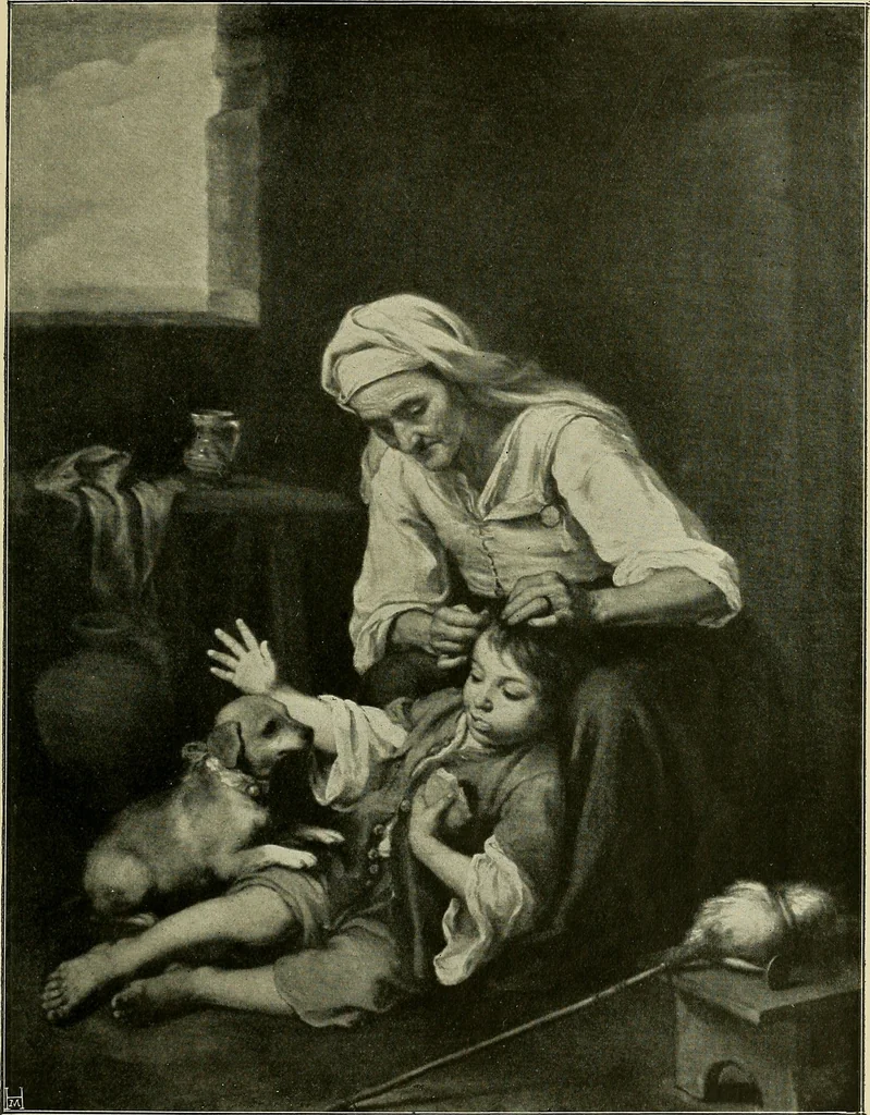 An illustration from Meisterwerke der Älteren Pinakothek in München ..., 1922, leaf 312