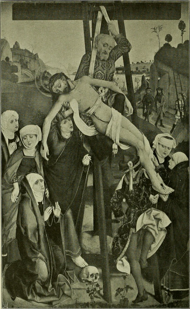 An illustration from Meisterwerke der Älteren Pinakothek in München ..., 1922, leaf 41