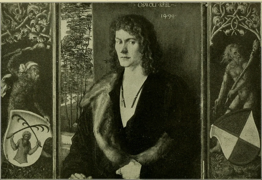An illustration from Meisterwerke der Älteren Pinakothek in München ..., 1922, leaf 43
