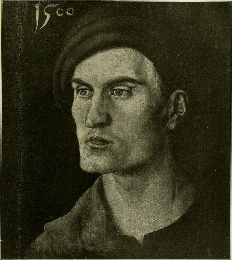 An illustration from Meisterwerke der Älteren Pinakothek in München ..., 1922, leaf 44
