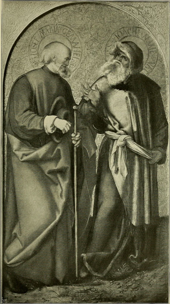 An illustration from Meisterwerke der Älteren Pinakothek in München ..., 1922, leaf 46