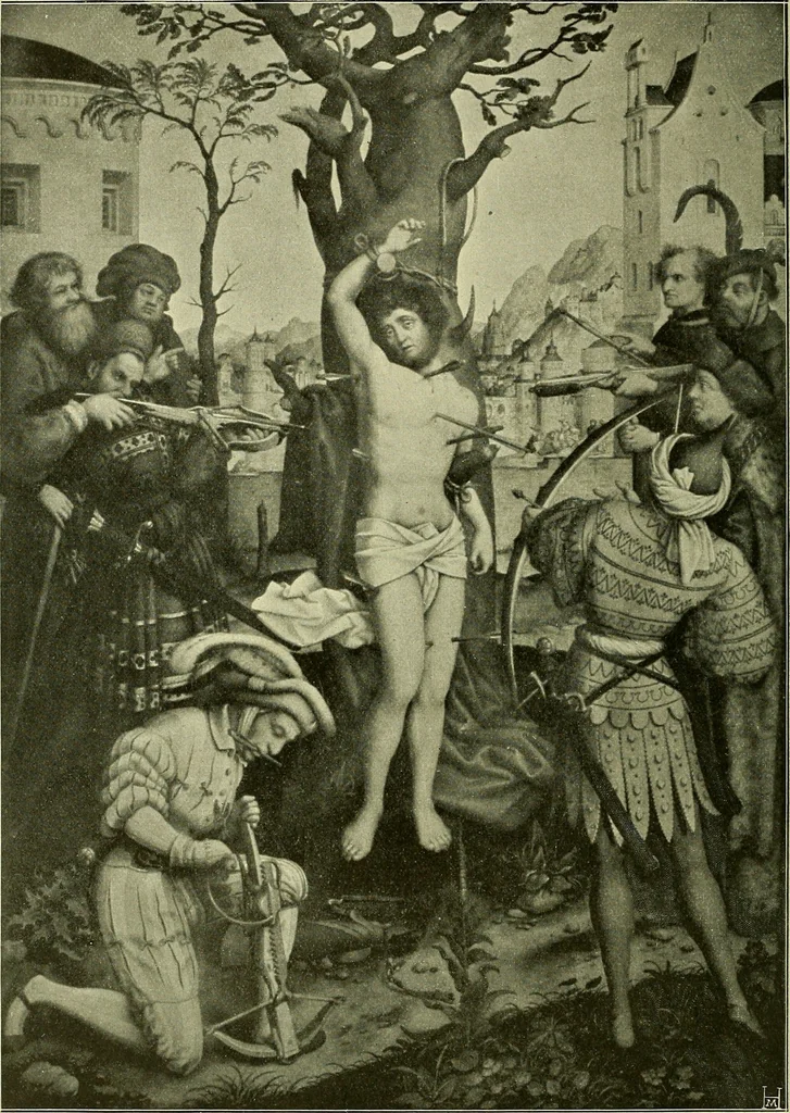 An illustration from Meisterwerke der Älteren Pinakothek in München ..., 1922, leaf 65