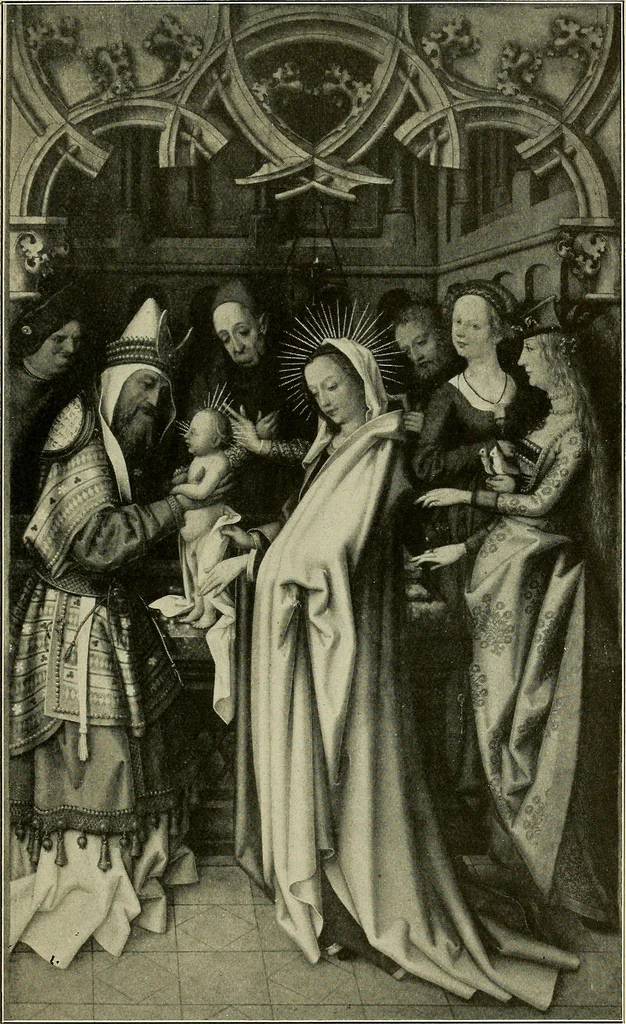 An illustration from Meisterwerke der Älteren Pinakothek in München ..., 1922, leaf 68