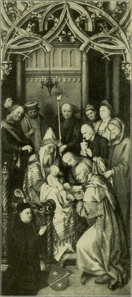 An illustration from Meisterwerke der Älteren Pinakothek in München ..., 1922, leaf 69