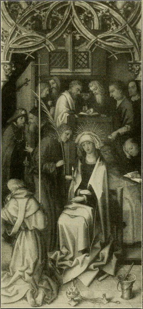 An illustration from Meisterwerke der Älteren Pinakothek in München ..., 1922, leaf 70