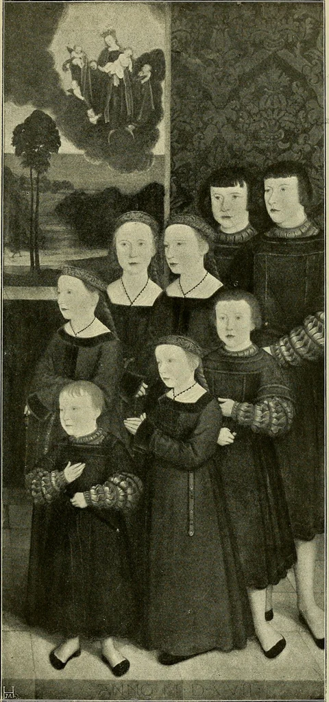 An illustration from Meisterwerke der Älteren Pinakothek in München ..., 1922, leaf 74