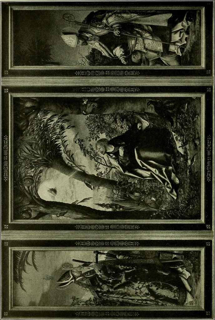 An illustration from Meisterwerke der Älteren Pinakothek in München ..., 1922, leaf 75