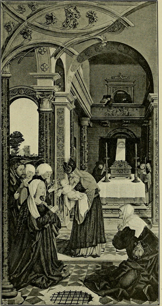 An illustration from Meisterwerke der Älteren Pinakothek in München ..., 1922, leaf 78