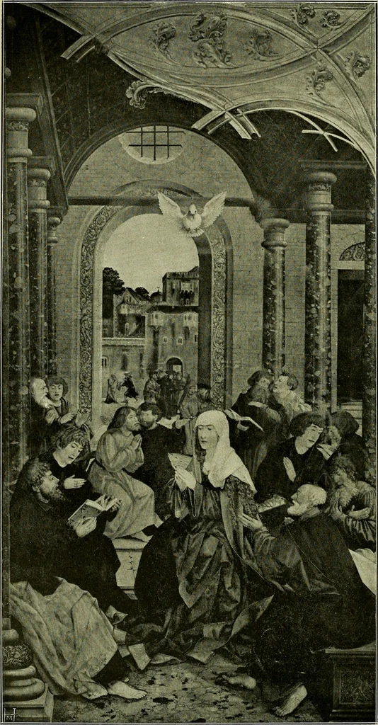 An illustration from Meisterwerke der Älteren Pinakothek in München ..., 1922, leaf 79