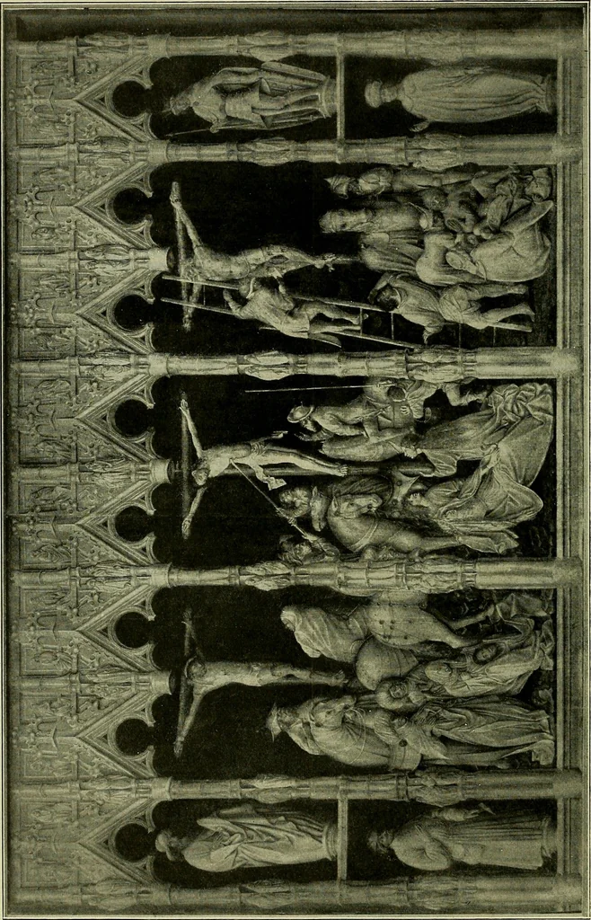 An illustration from Meisterwerke der Älteren Pinakothek in München ..., 1922, leaf 85