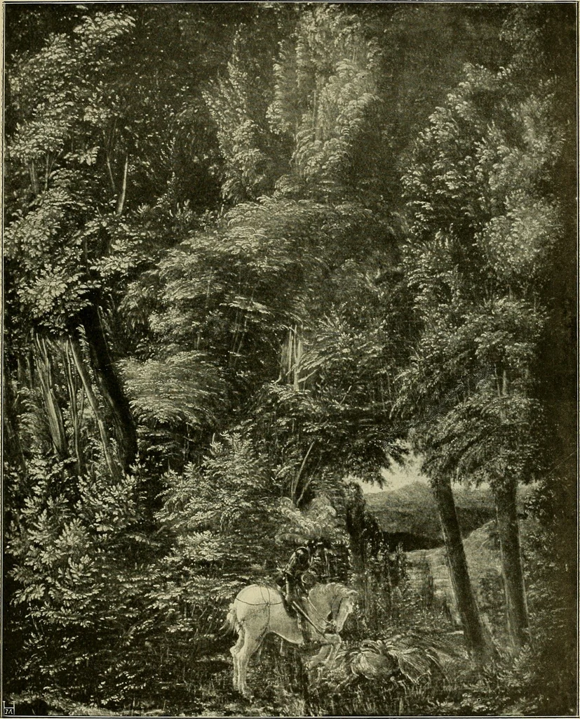 An illustration from Meisterwerke der Älteren Pinakothek in München ..., 1922, leaf 88