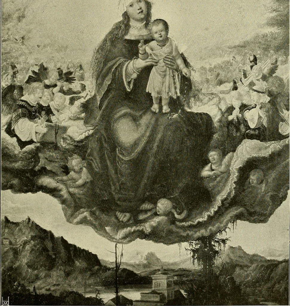An illustration from Meisterwerke der Älteren Pinakothek in München ..., 1922, leaf 90