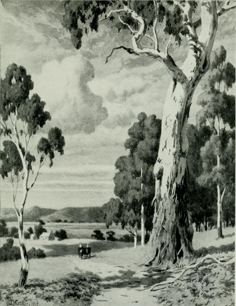 An illustration from Melba's gift book of Australian art and literature, 1915, leaf 102