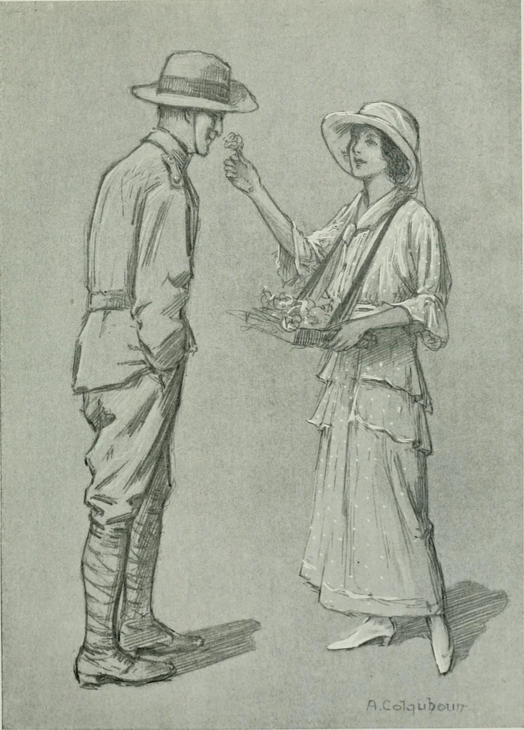 An illustration from Melba's gift book of Australian art and literature, 1915, leaf 112