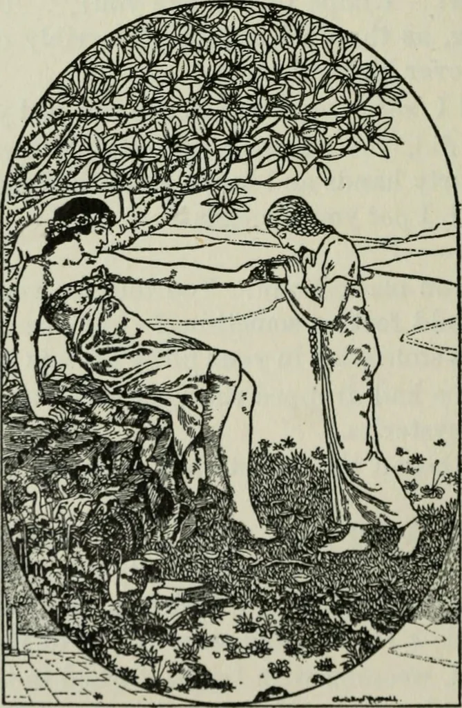 An illustration from Melba's gift book of Australian art and literature, 1915, leaf 125