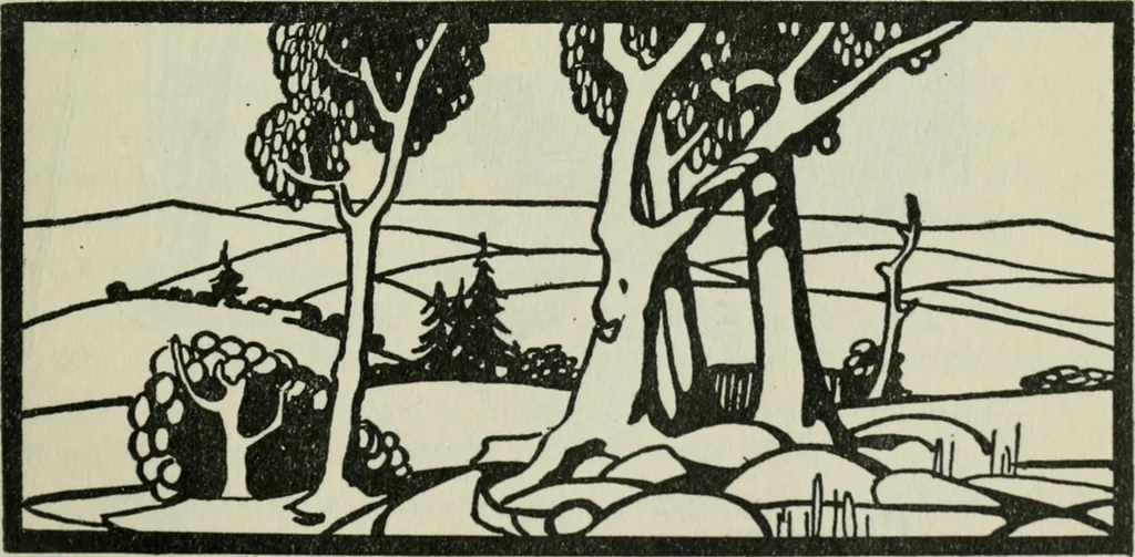 An illustration from Melba's gift book of Australian art and literature, 1915, leaf 150