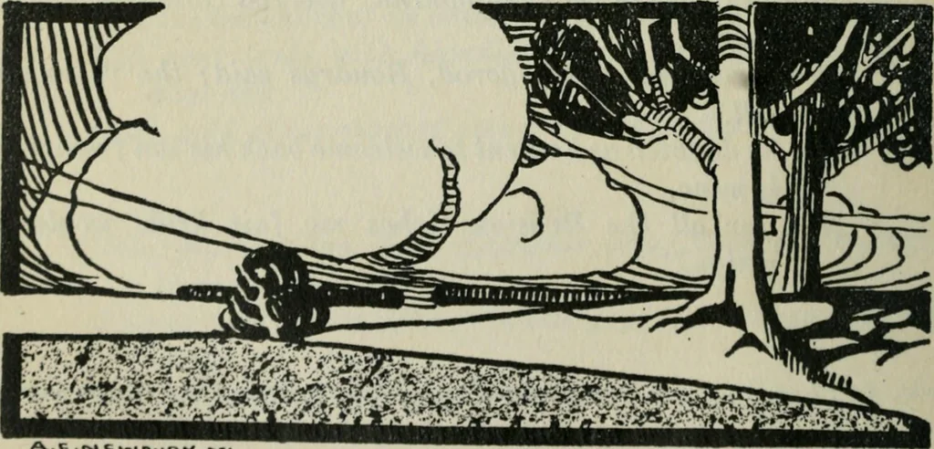 An illustration from Melba's gift book of Australian art and literature, 1915, leaf 203