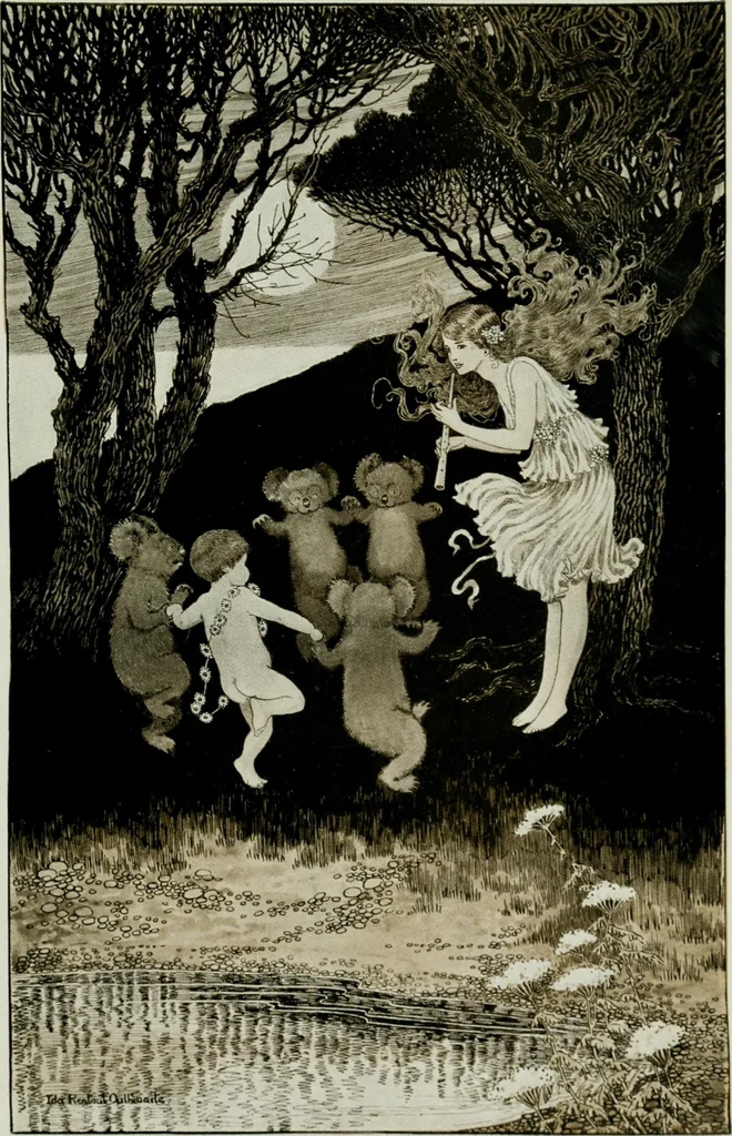 An illustration from Melba's gift book of Australian art and literature, 1915, leaf 212