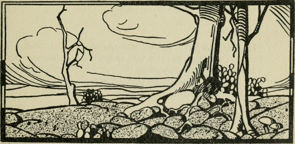 An illustration from Melba's gift book of Australian art and literature, 1915, leaf 32