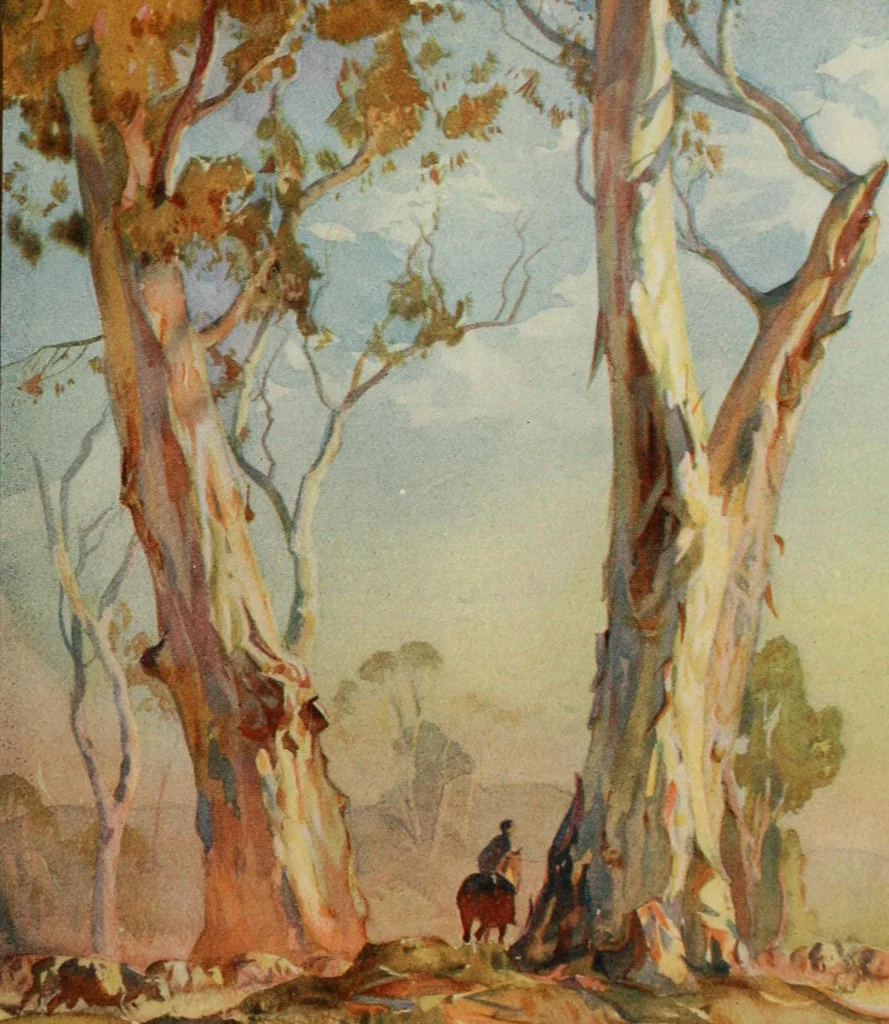 An illustration from Melba's gift book of Australian art and literature, 1915, leaf 44