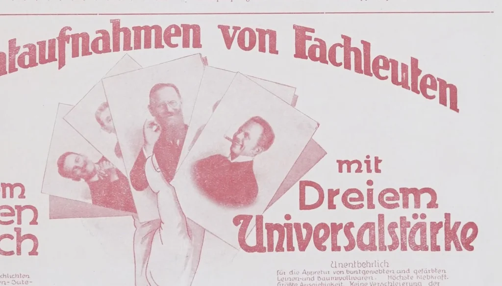 An illustration from Melliand's Textilberichte, 1923, leaf 503