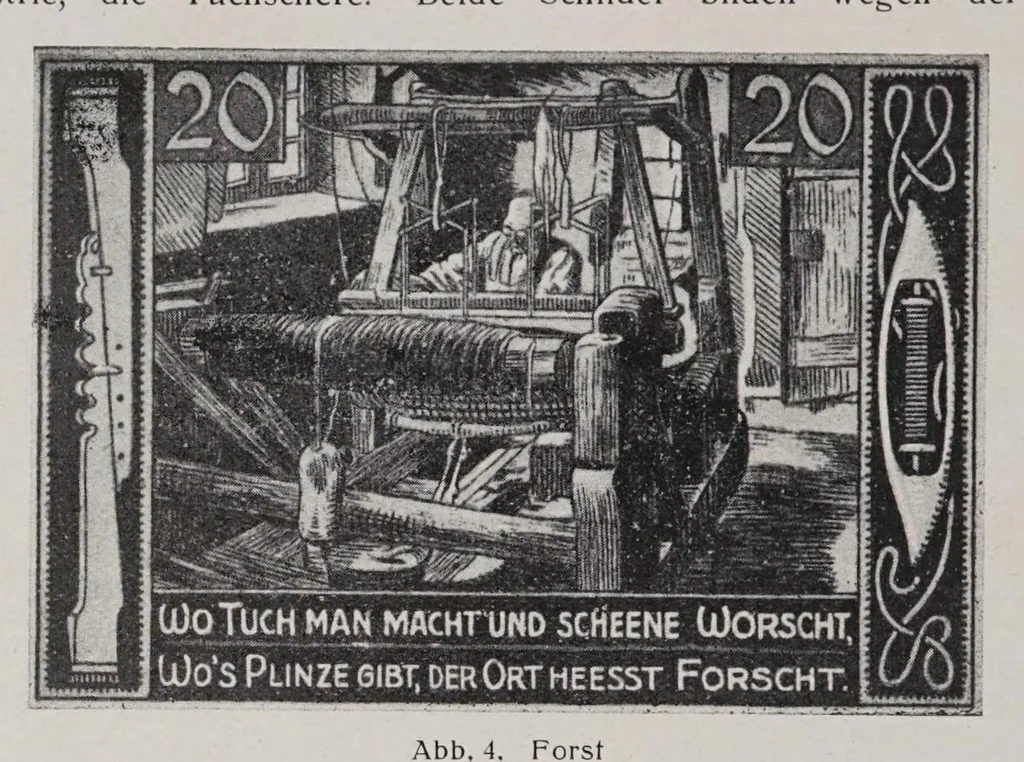 An illustration from Melliand's Textilberichte, 1923, leaf 528