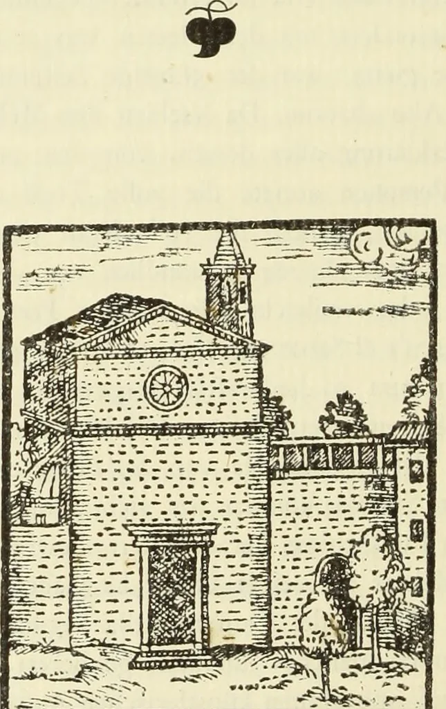 An illustration from Melozzo da Forli : ein Beitrag zur Kunst und Kulturgeschichte Italiens, 1886, leaf 343