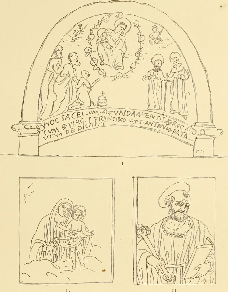 An illustration from Melozzo da Forli : ein Beitrag zur Kunst und Kulturgeschichte Italiens, 1886, leaf 440