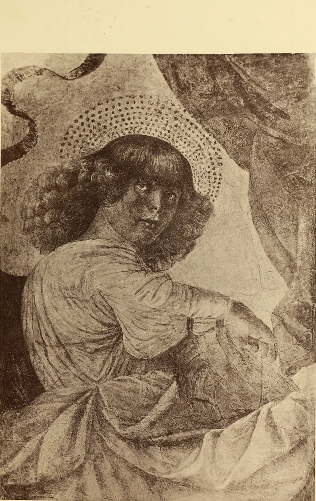 An illustration from Melozzo da Forli : ein Beitrag zur Kunst und Kulturgeschichte Italiens, 1886, leaf 452