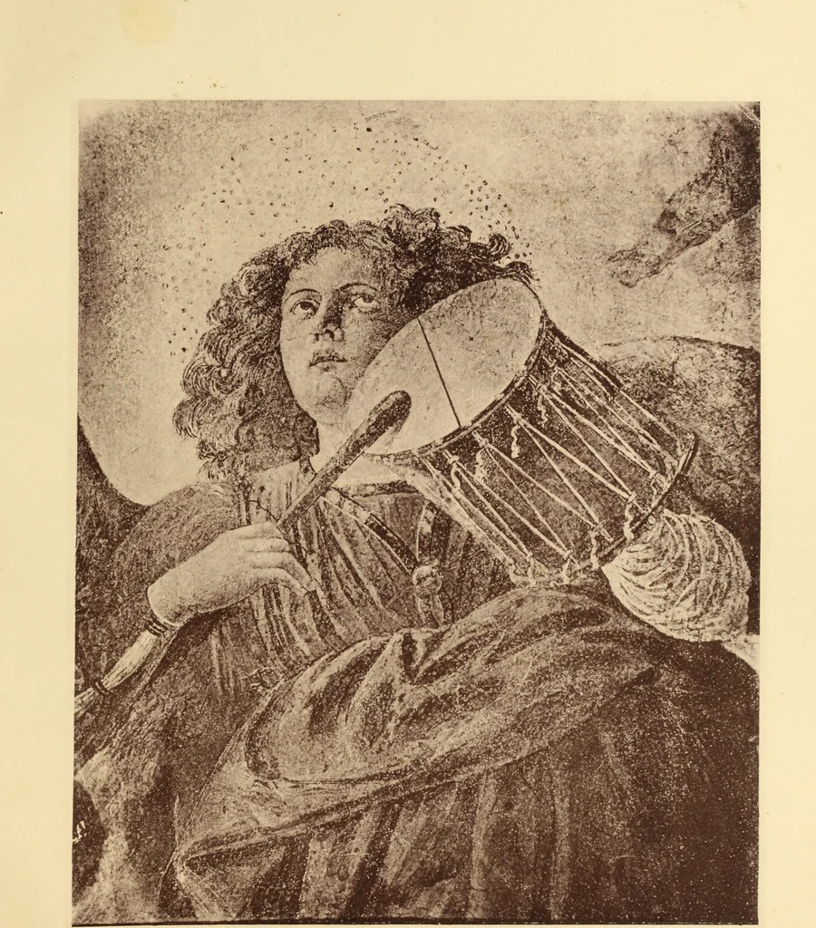 An illustration from Melozzo da Forli : ein Beitrag zur Kunst und Kulturgeschichte Italiens, 1886, leaf 454