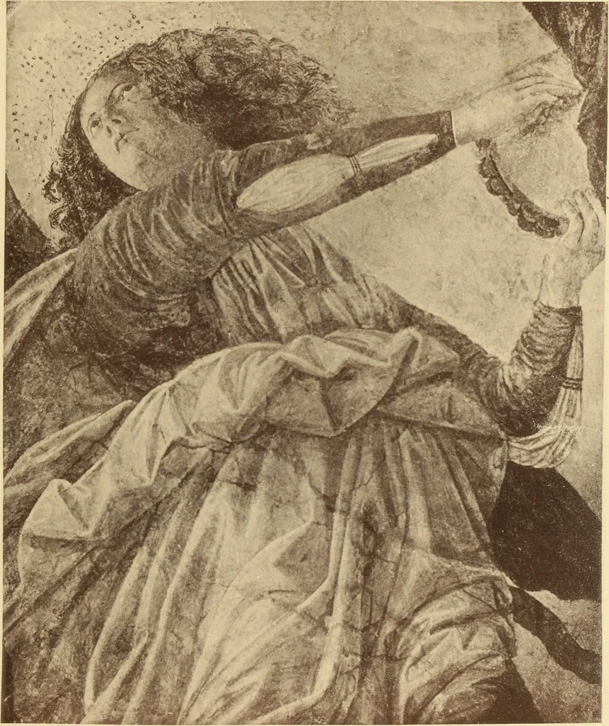 An illustration from Melozzo da Forli : ein Beitrag zur Kunst und Kulturgeschichte Italiens, 1886, leaf 456